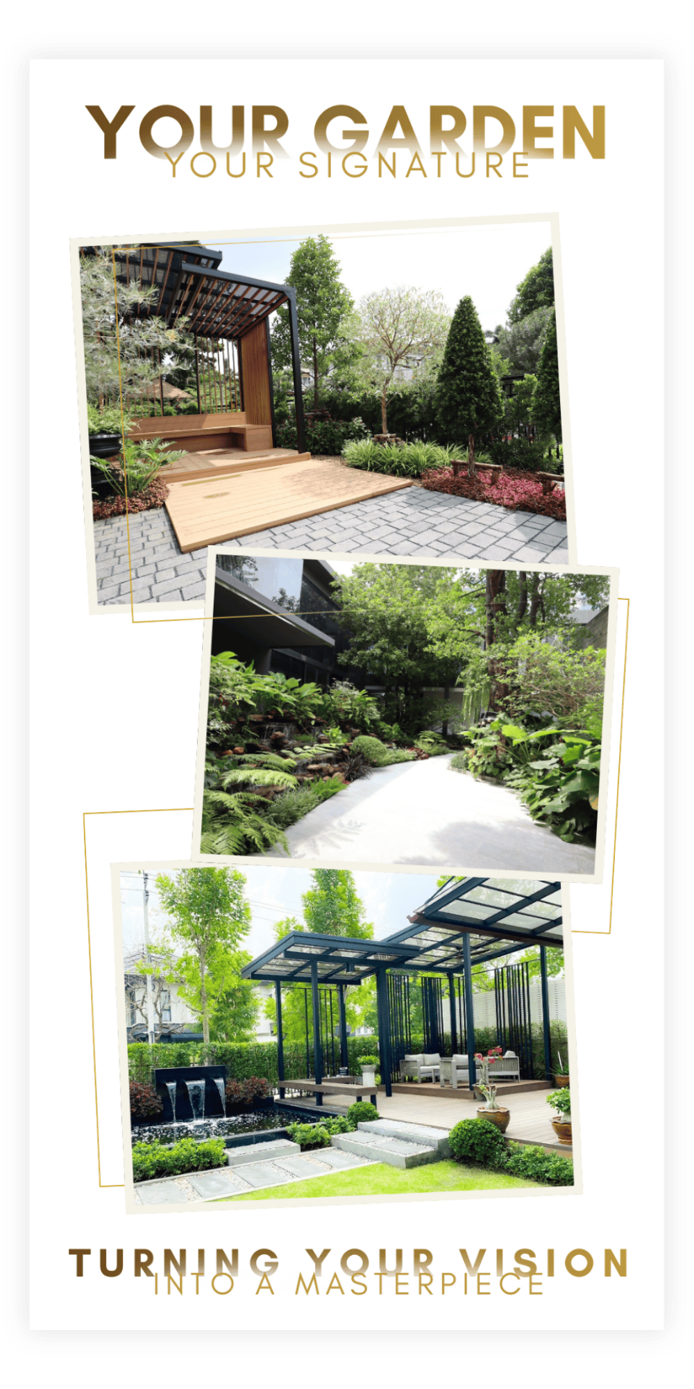 ผู้รับเหมารับออกแบบจัดสวน