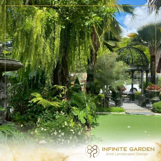 รับออกแบบจัดสวน